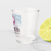 Trendy Glitter Disco Bride Era Bachelorette Party Shot Glas (Rechts)