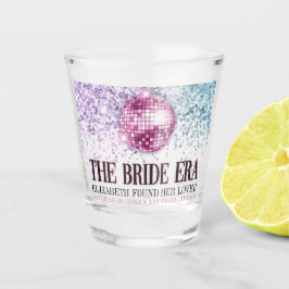 Trendy Glitter Disco Bride Era Bachelorette Party Shot Glas
