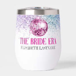 Trendy Glitter Disco Bruid Tijdperk Bachelorette F