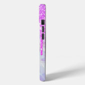 Trendy Glitter Drips Ombre Cool Holografisch Case-Mate iPhone Case (Achterkant / Links)