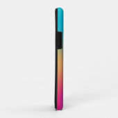 Trendy Glitter Drips Ombre Holografisch Case-Mate iPhone Case (Achterkant/rechts)