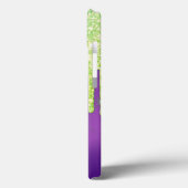 Trendy Glitter Drips Ombre Holografisch Case-Mate iPhone Case (Achterkant / Links)