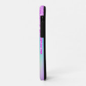 Trendy Glitter Druppels Holografisch Case-Mate iPhone Case (Achterkant/links)