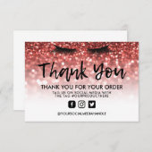 Trendy Glitter Lashes Dank u het Tussenvoegsel van (Voorkant / Achterkant)