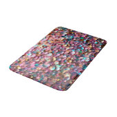 Trendy Glitter Opal Holografisch Collectie Badmat (Gekanteld)
