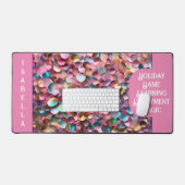 Trendy Glitter Opal Holografisch Collectie Bureaumat (Keyboard & Muis)