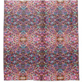 Trendy Glitter Opal Holografisch Collectie Douchegordijn (Voorkant)