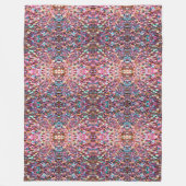 Trendy Glitter Opal Holografisch Collectie Fleece Deken (Voorkant)