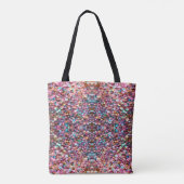 Trendy Glitter Opal Holografisch Collectie Tote Bag (Achterkant)