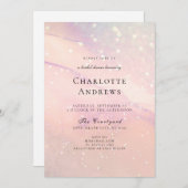 Trendy Glitter Vrijgezellenfeest Kaart (Voorkant / Achterkant)