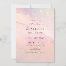 Trendy Glitter Vrijgezellenfeest Kaart