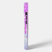 Trendy Glitterdruppels Ombre Cool Holografisch Case-Mate iPhone Case (Achterkant / Links)
