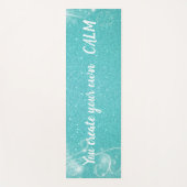 Trendy Glittery - Je Creëer je eigen kalm Yogamat (Voorkant)