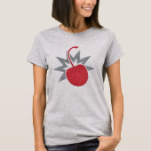 Trendy Glitzy Cherry Bomb T-shirt (Voorkant)