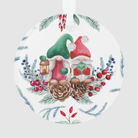 Trendy Gnomes Ornament (achterkant)