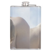 Trendy Gold Best Pap Ever Vaderdag Foto Heupfles (Achterkant)