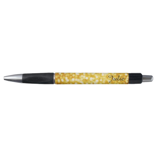 Trendy Gold Bokeh Pen (Voorkant)