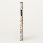 Trendy Gold Floral Mandala Marble Design Case-Mate iPhone Case (Achterkant / rechts)