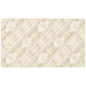 Trendy Gold Geometric Tribal Aztec Pattern Tafelkleed (Voorkant (Horizontaal))