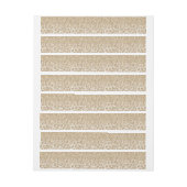 Trendy Gold Glitter en afdrukverloop op luipaard (Vel)