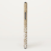 Trendy Gold Glitter en afdrukverloop op luipaard Case-Mate iPhone Case (Achterkant / rechts)