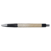 Trendy Gold Glitter en afdrukverloop op luipaard Pen (Voorkant)