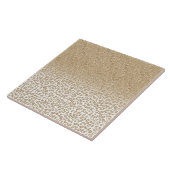 Trendy Gold Glitter en afdrukverloop op luipaard Tegeltje (Zijkant)