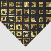 Trendy Gold Glitter Rhomboid Tissuepapier (Detail)