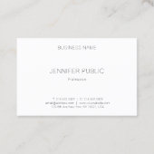 Trendy Gold Glitter Sjabloon Modern Elegant Visitekaartje (Achterkant)