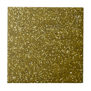 Trendy Gold Glitter Tegeltje