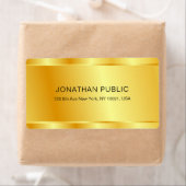 Trendy Gold Kijk op maat voor elegante glamour-Sja Etiket (Insitu)