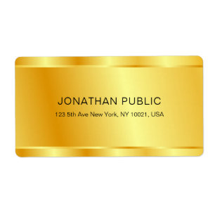 Trendy Gold Kijk op maat voor elegante glamour-Sja Etiket