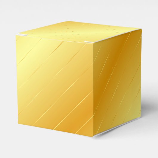 Trendy Gold look elegant moderne Sjabloon Bedankdoosjes (Voorkant Zijde)