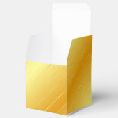 Trendy Gold look elegant moderne Sjabloon Bedankdoosjes (Geopend)