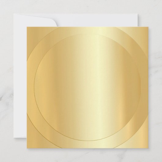 Trendy Gold look Modern Elegant Blank Sjabloon (Voorkant)