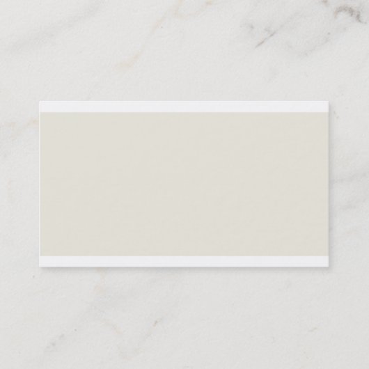 Trendy Gold Monogrammed Design Modern Chic Plain Visitekaartje (Achterkant)