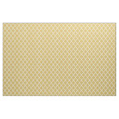 Trendy Gold Moroccan Quatrefoil Pattern Stof (Yard (91,4 cm))