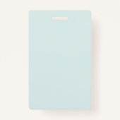 trendy Gold persoonlijke foto business ID Badge (Achterkant)