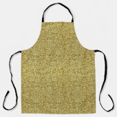 Trendy Gold Sparkle Glitter Schort (Voorkant)