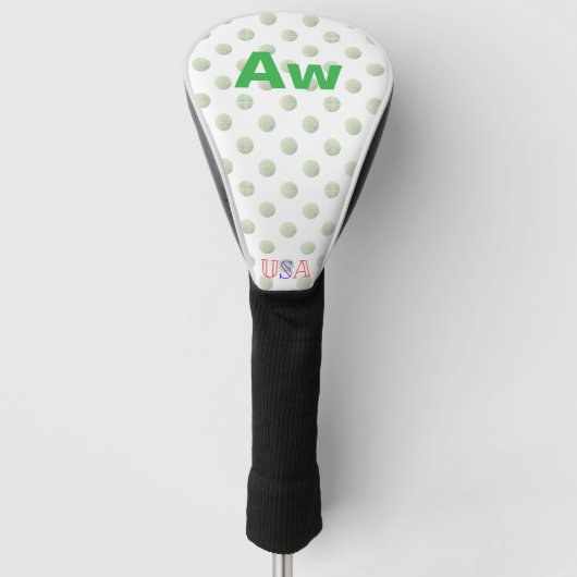 Trendy Golfheadcover (Voorkant)