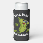Trendy Gota Play Pickleball Seltzer Blikjeskoeler (Seltzer Voorkant)