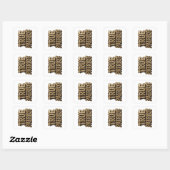 Trendy Goud MONEY Sticker Kunst (Vel)