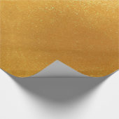 Trendy Gouden Glitter Cadeaupapier (Hoek)