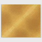Trendy Gouden Glitter Cadeaupapier (Vlak)