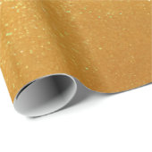 Trendy Gouden Glitter Cadeaupapier (Rol Hoek)