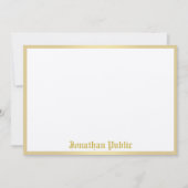 Trendy gouden kalligrafie naam Sjabloon  look (Voorkant)