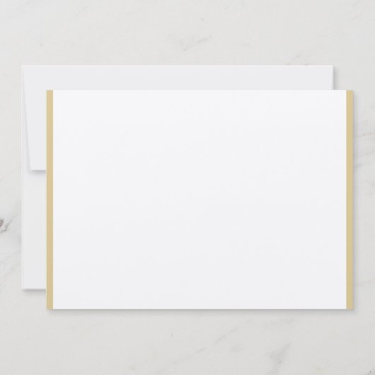 Trendy gouden kalligrafie naam Sjabloon  look (Achterkant)