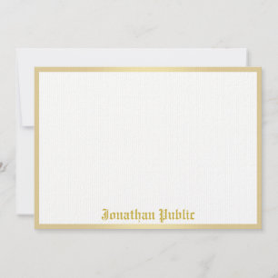 Trendy gouden kalligrafie naam Sjabloon  look