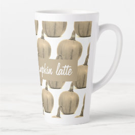 Trendy gouden pompoen Ik hou van mijn Latte Mok