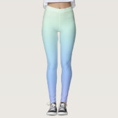 Trendy Gradiënt Broek Leggings (Voorkant)